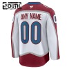 Dresovi Colorado Avalanche 2024-25 Fanatics Premium Custom Gostujući Bijela - Dječji
